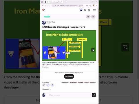 Remote Coding #programming #coding #raspberrypi  #gameification #wagile #pythoneer