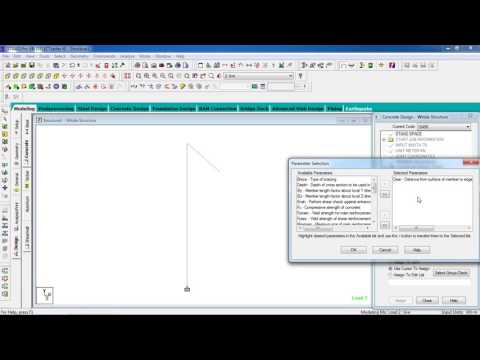 STAAD Pro Tutorials - Analysis & Design of RCC Cantilever Beam ( Day 16 )