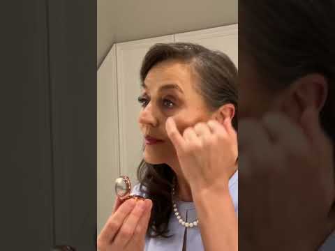 Glow & Glam in Seconds! 🌸✨ Cellmetics Blush + Eyeshadow Transformation #makeup #beautyover50