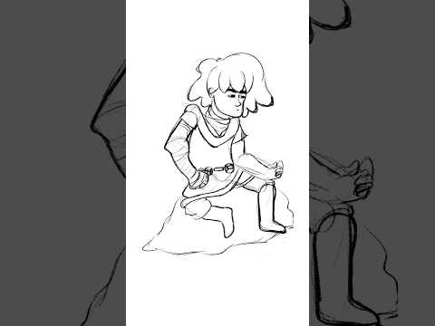 😑🤔 CHARACTER POSES: WHAT'S WATCHING ME? #characterdesign #howtodraw #art #illustrative #sketch
