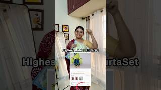 Viral dress on Flipkart sale #anarkaliset #kurta #flipkart #haul