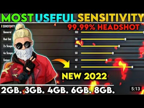 After update free fire best sensitivity setting || New one tap headshot sensitivity setting | OB32 |