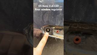 2005 Mercedes-Benz￼ CLK 320 Coupe rear window regulator #automobile #mercedesbenz
