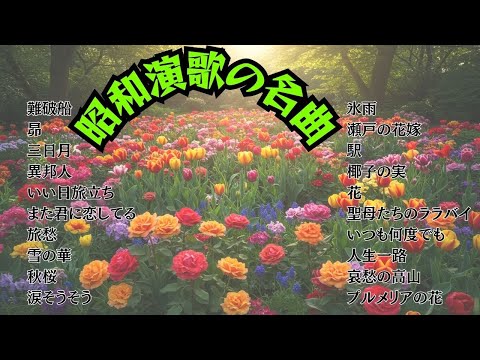 昭和 昭和 演歌 | J-POP [演歌] | プレイリスト🎶 (人生一路・昴・難破船...)🎶