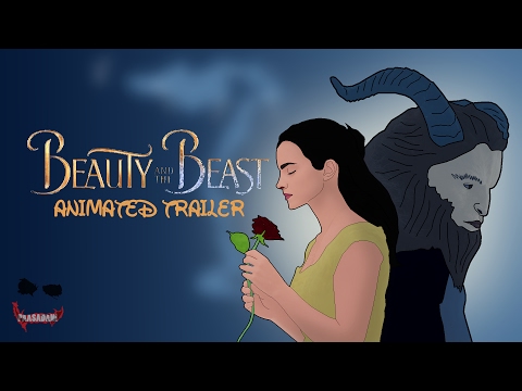 Beauty and the Beast Trailer in Animation | Emma Watson