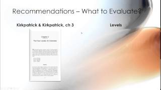 EDCI 577 Fall 2015 Week 2 Assignment Due Recommendations