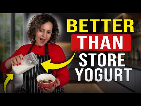 Lazy Yogurt That Comes Alive in 3 Days (No Dairy, No Cooking)