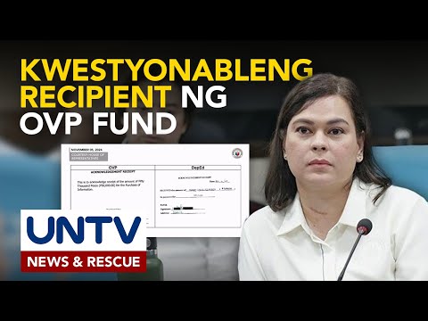 Ilan pang pangalan ng umano'y tumanggap ng OVP confidential fund, inilabas ng Kamara