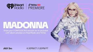 Madonna - Confessions II Premiere: iHeartRadio & TikTok Live (Full Interview)
