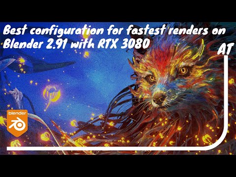 Blender 2.91 CPU, GPU & CPU + GPU render speedtest-finding the best tile size 3700x+3080 [CYCLES]