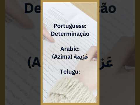 Hey language learners 👋 How many translations of #determination do you know? #languagelearning