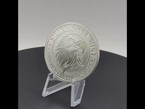 SilverTowne Mighty Eagle 1oz Silver Round #bullion #silver #silverstacking