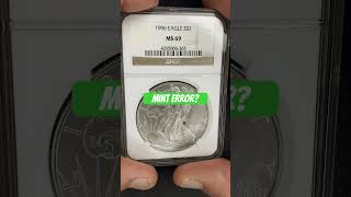 Silver Eagle with a mint error? @MinnesotaJoe  #silverstacking #silverstacking