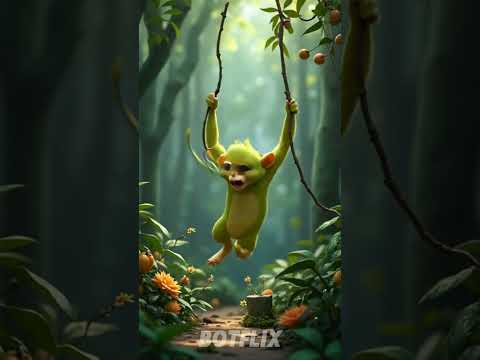 🏆 "The Jungle Where Animals Turn into Fruits! 🍌🦓 | Magical Story for Kids"