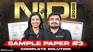 This Sample Paper Shows the REAL NID 2026 Level 😱 | NID 2026 Sample Paper-3 (Complete Solution )