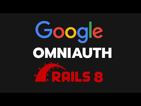 Google and Github Omniauth with Devise | Ruby on Rails 8 Tutorial