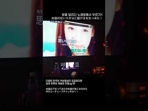 녹음러가 노래방에서 밤을 달리다를 불러보았다! 韓国の歌い手が夜に駆けるを歌っみた#밤을달리다 #노래방 #녹음러  #歌い手 #歌ってみた #夜に駆ける #yoasobi
