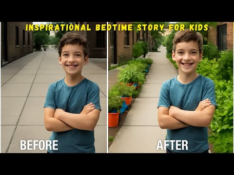 Brave Little Boy Who Changed The Whole Neighborhood - Bedtime Story for Kids