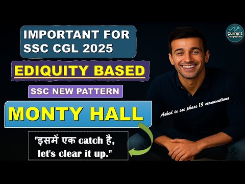 MONTY HALL PROBLEM | Easiest method #ssc