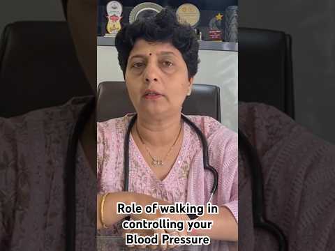 walking in controlling your Blood Pressure Dr Jyotsna Patil#bloodpressure#angioplasty#diabetes#heart