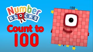 Count To 100! | Numberblocks 1 Hour Compilation | 123 - Numbers Cartoon For Kids