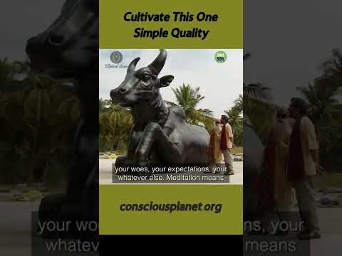 One Eternal Quality To Have To Become Meditative || Sadhguru