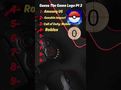 Guess The Game Logo | Part 2 #quiz #quizchallenge #triviatricks #logoquiz #guesschallenge