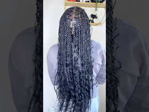 No blow out …still sleek. #braids #hairstyles #music #hairstyle