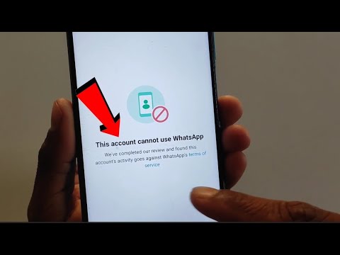 This account cannot use Whatsapp #whatsappbanned #whatsappblock #adsterra #blogger #trustwallet