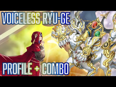 YUGIOH Voiceless Voice Ryu Ge Deck Profile + 1 Card Combo UPDATE JAN 2025