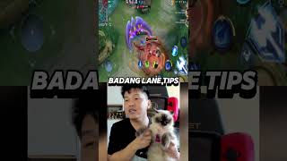 Badang Laning technique. #mlbb #tiktok #mobilelegends #streamer #fypシ゚viral #tiktokvideos #reels