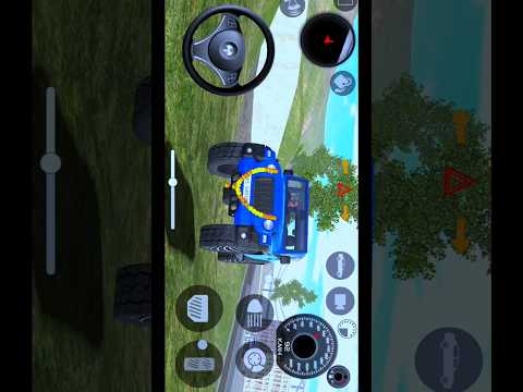 Mahindra Thar Lovers. Jai Veeru Song 🚨🔥 indian car simulator 3d game... red Mahindra thar modified