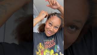 Protective Style for Natural hair #twist #hairstyle #naturalhair #protectivestyles #curlyhair