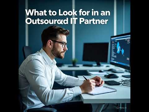 Mini eBook- What to Look for in an Outsourced IT Partner