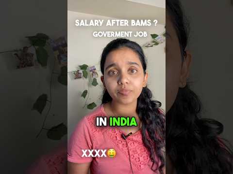 How Much Doctor Earns After BAMS?😱 | #ayurveda #neet