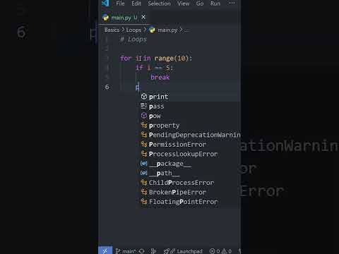 Python Basics: LOOPS (For & While) in Under a Minute! 🔄