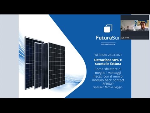 Webinar FuturaSun: Portale sconto in fattura