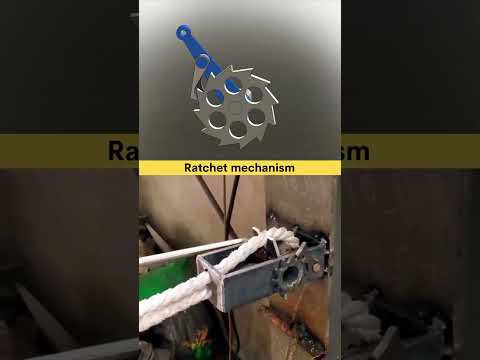 Ratchet Mechanism ⚒️ #cad #ratchet #mechanical #mechanism #3ddesign #cadcam #solidworksmolddesign