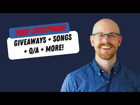 750k Subscriber Livestream! | Giveaways | Songs | Q/A