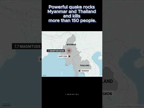 Massive Earthquake Rocks Thailand & Myanmar – LIVE Updates!