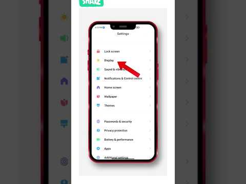 How To Enable Auto Rotate Screen In Redmi | auto rotate screen settings#shorts #viralshotrs