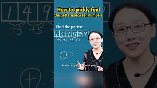 Find the pattern.. #maths #mathematics #education #thinking #school #solution #exam #pattern #yt