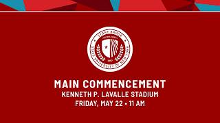 MAIN COMMENCEMENT