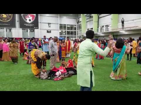 Navratri Garba in Canada Mississauga by Hemant Chauhan 2018