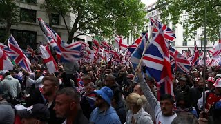 Tens of thousands march at far-right protest in London | AFP