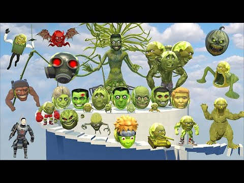 SKY TOWER RAGDOLL FALLS LIN GANG MELON ARMY TITAN SNAKE CARRIER BOXER NUEROMELON in GMod