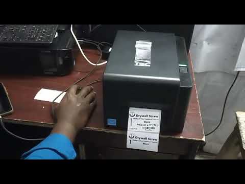 TSC TE 244 PRINTING
