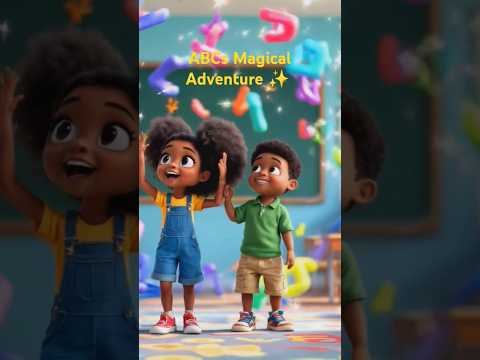 ABCs Magical Story ✨️ #alphabet #kids #kidslearning #education #abcsong #shorts #shortvideo