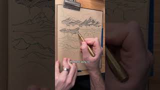 Don’t skip this mountain drawing exercise.
