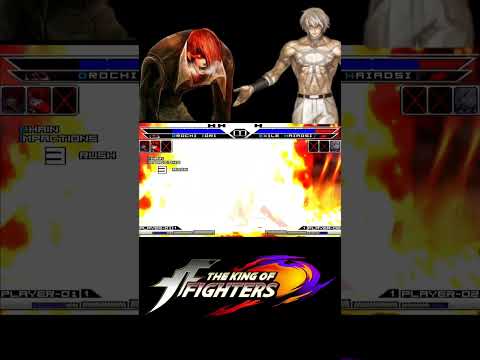 Iori Orochi vs Orochi team